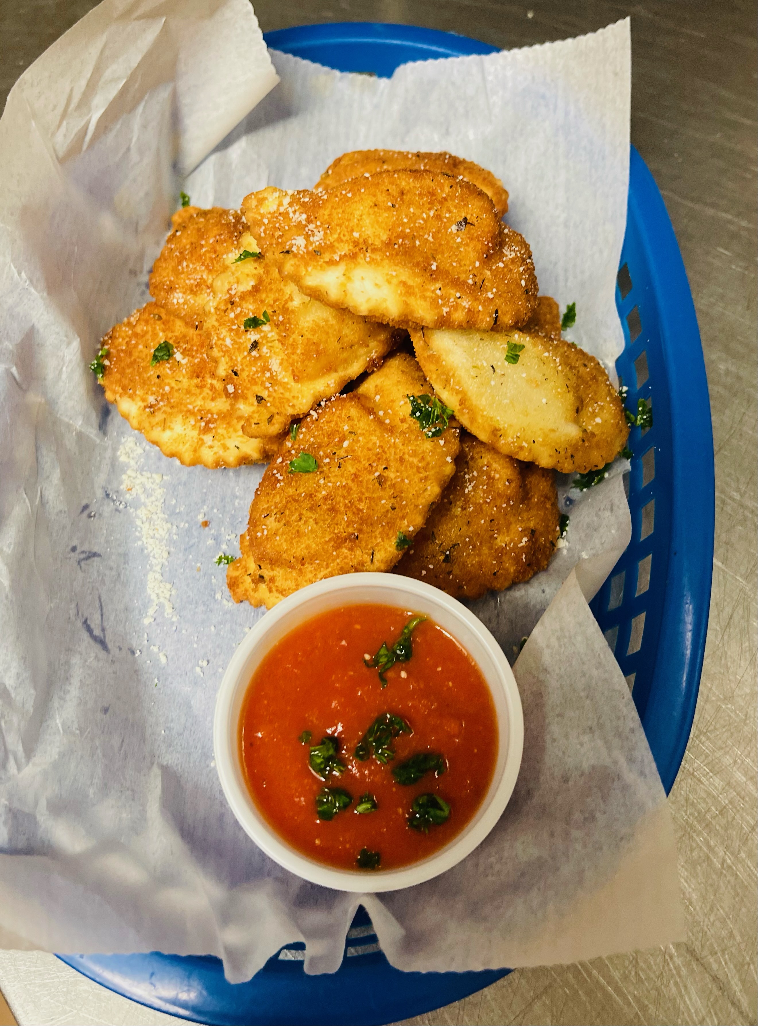 Fried Raviolis.