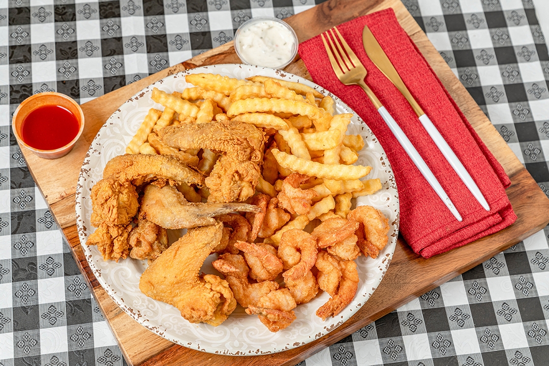 2# Wing & Shrimp.
