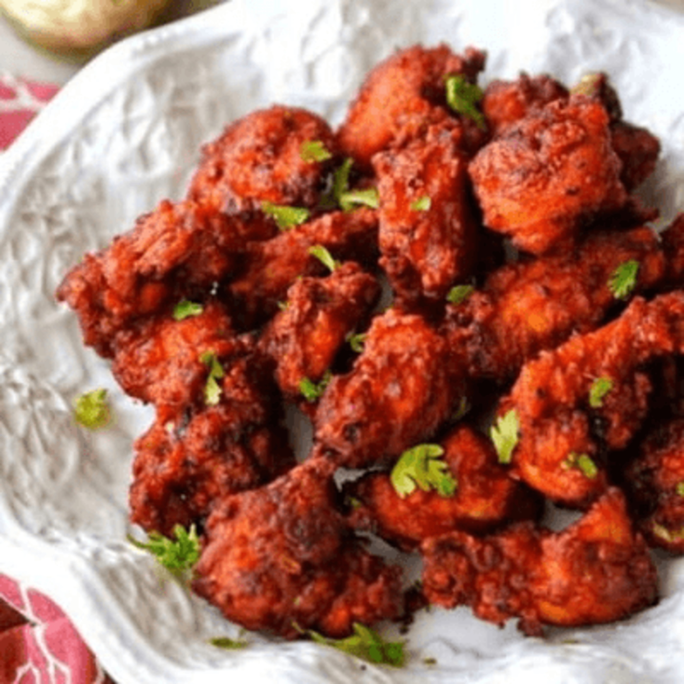 Chicken Pakora (Indian Popcorn Chicken).