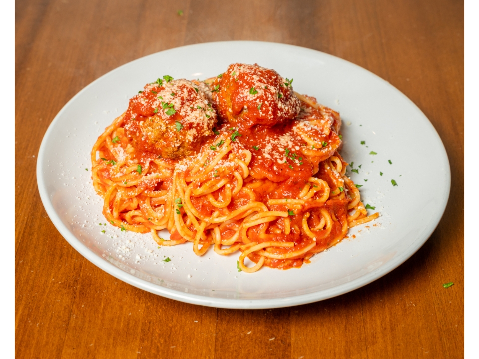 Kids Spaghetti Meatballs.