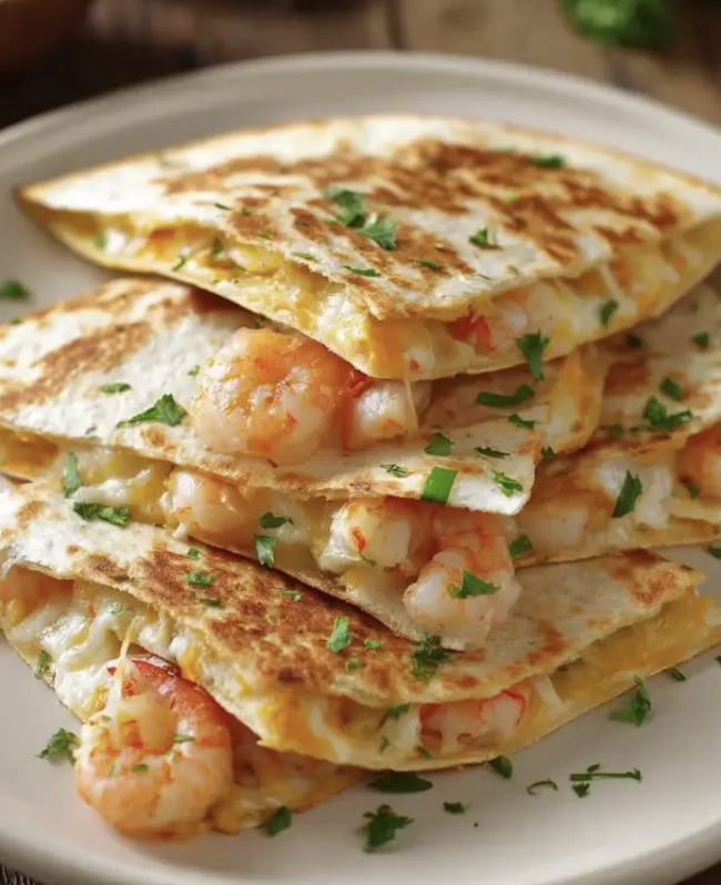 Shrimp Quesadilla.
