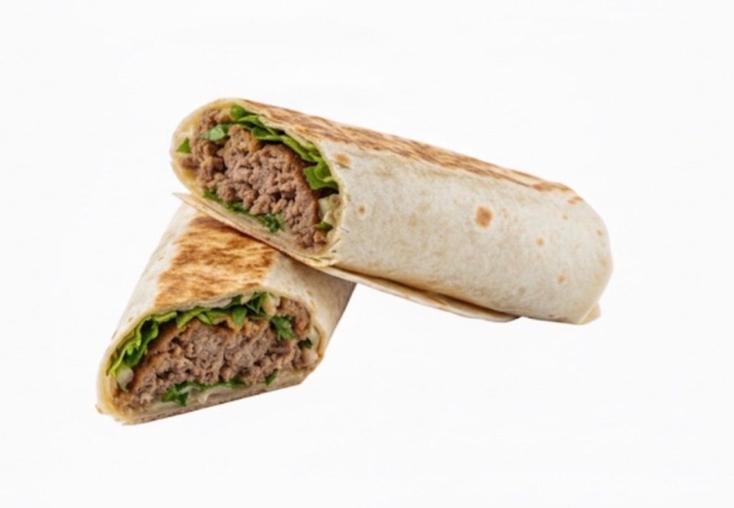 Beef Kuftah Wrap.
