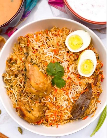 Chicken Dum Biryani Family Pack.