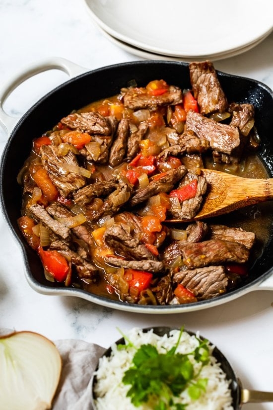 Salteado en Salsa.