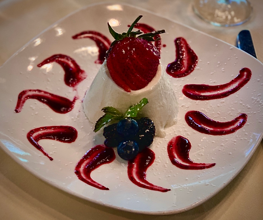 Panna Cotta.
