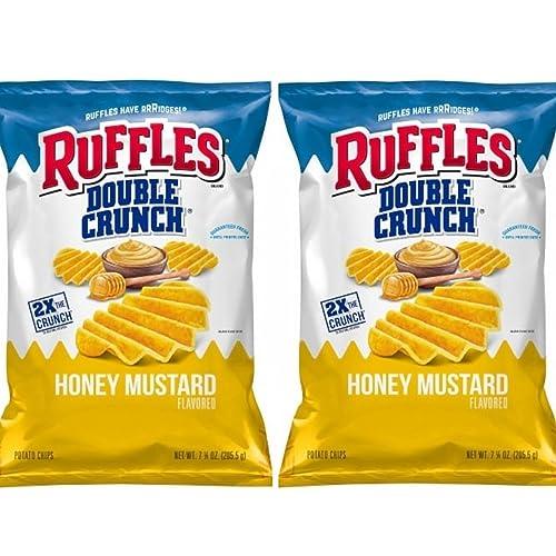 Honey Mustard Double Crunch Potato Chips.