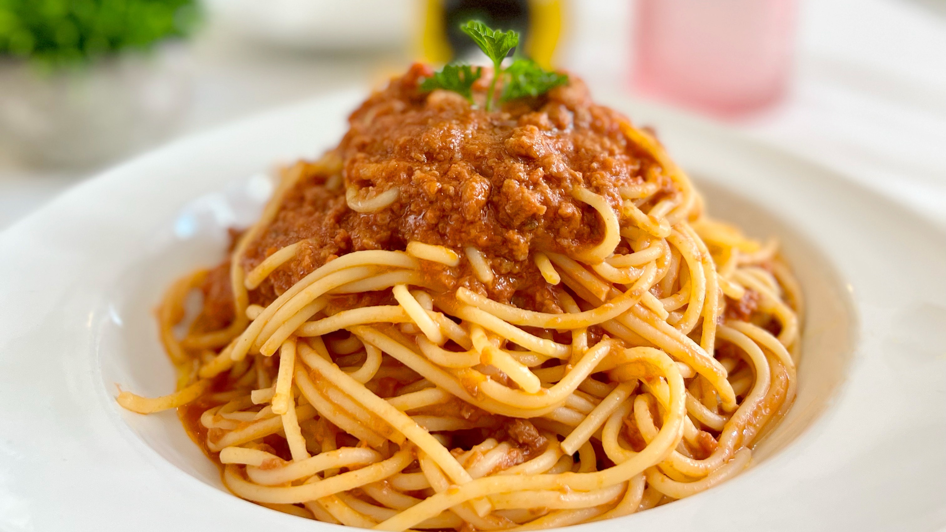 2 Vegan Spaghetti Bolognese.