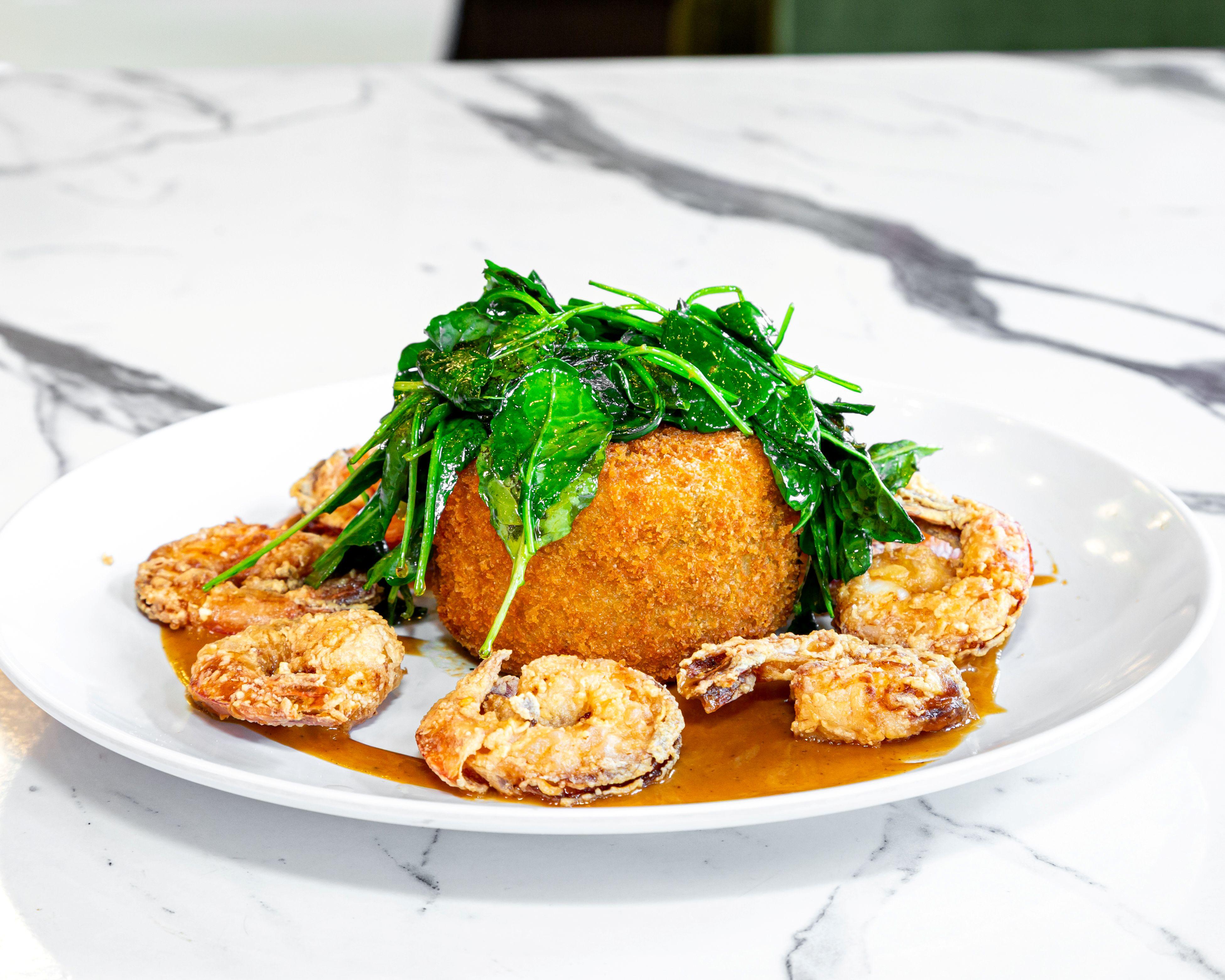 Crispy Shrimp Entree.