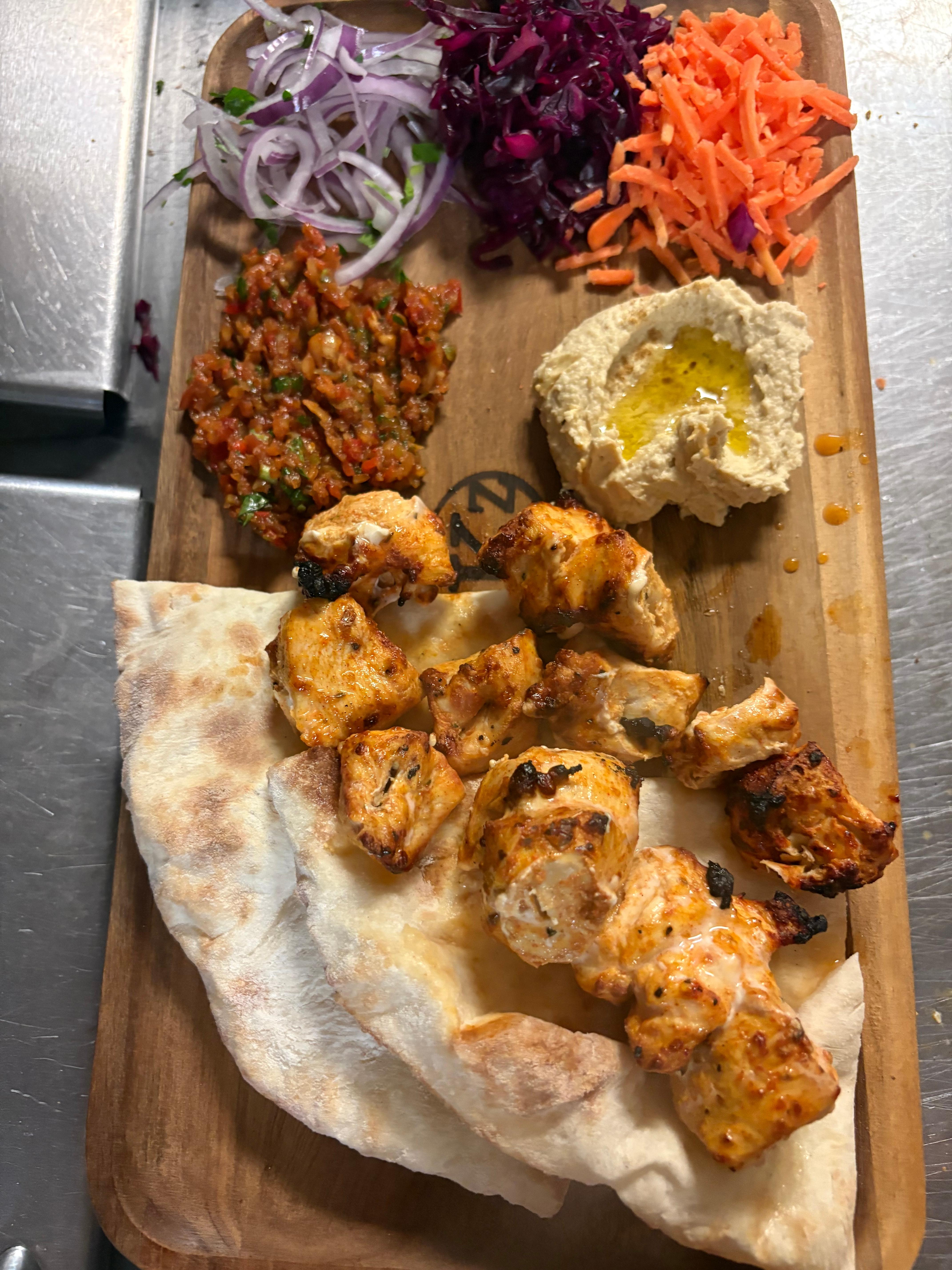 Chicken Shish Kebab.