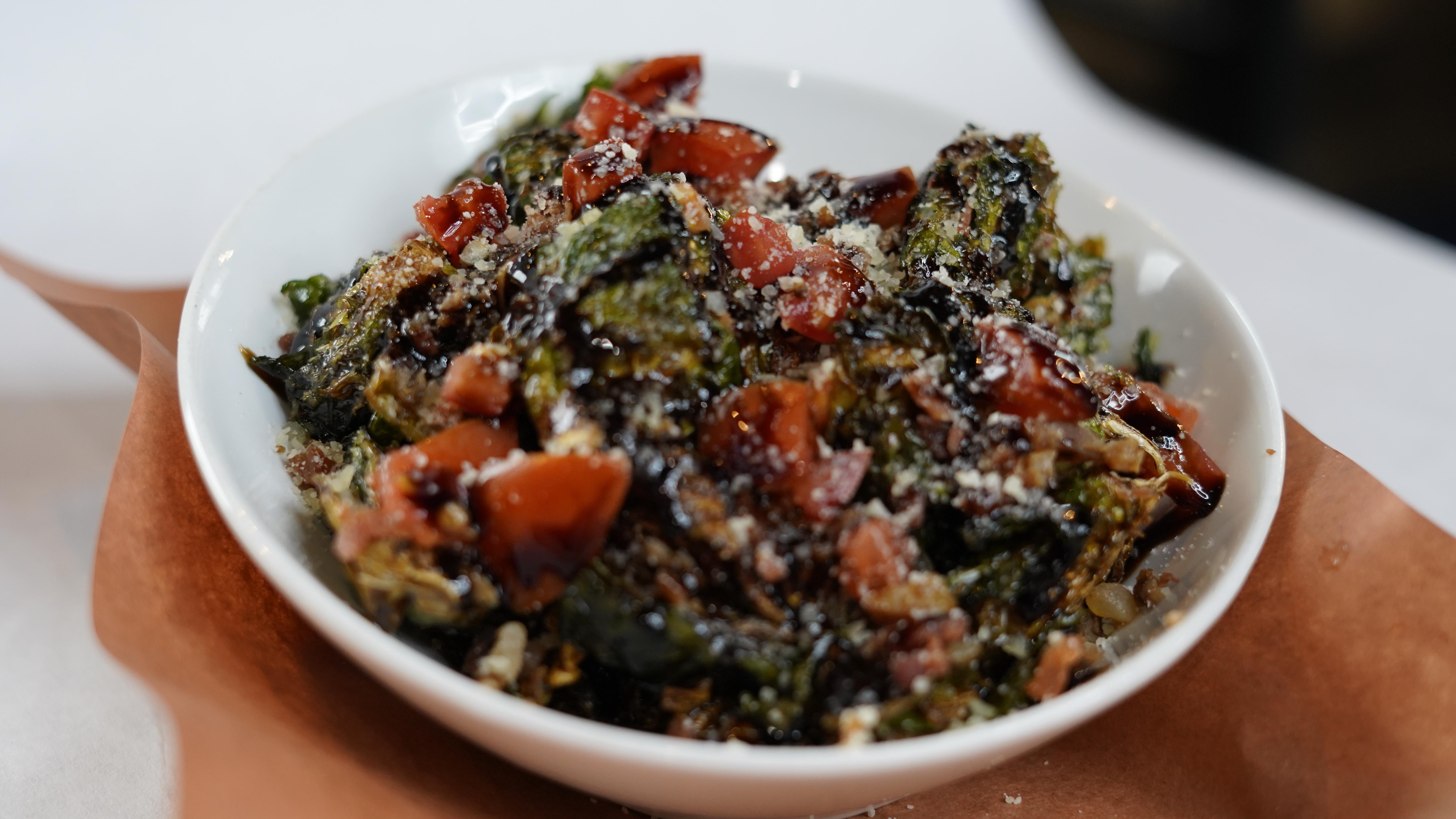 Fried Brussel Sprouts.