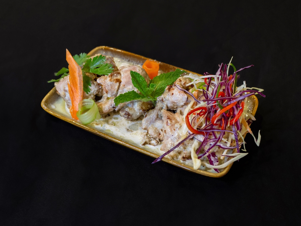Chicken Malai Kebab.