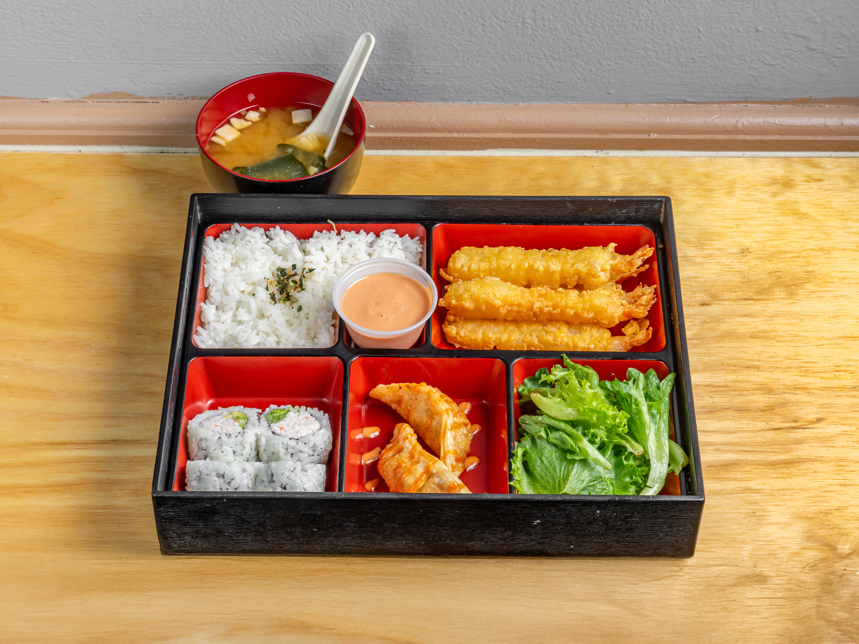 shrimp tempura Bento