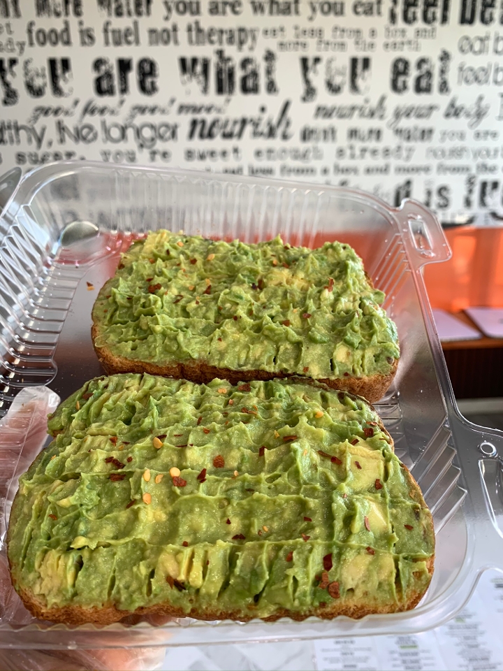 AVOCADO TOAST.