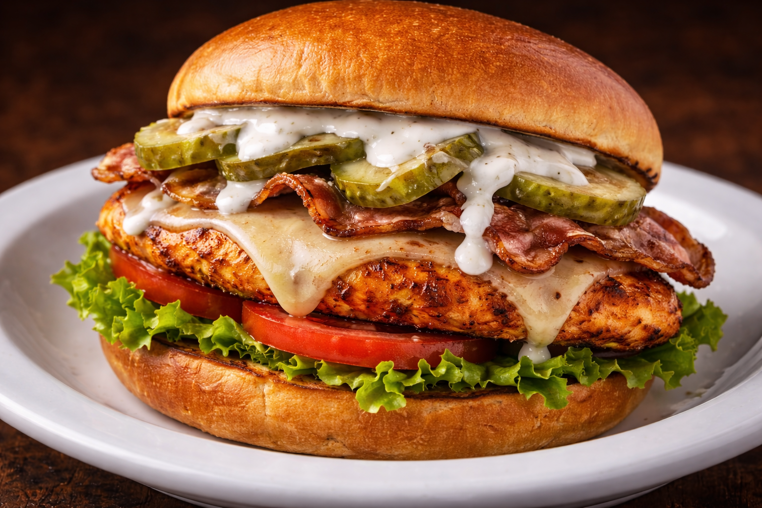 Buffalo Chicken Sandwich.