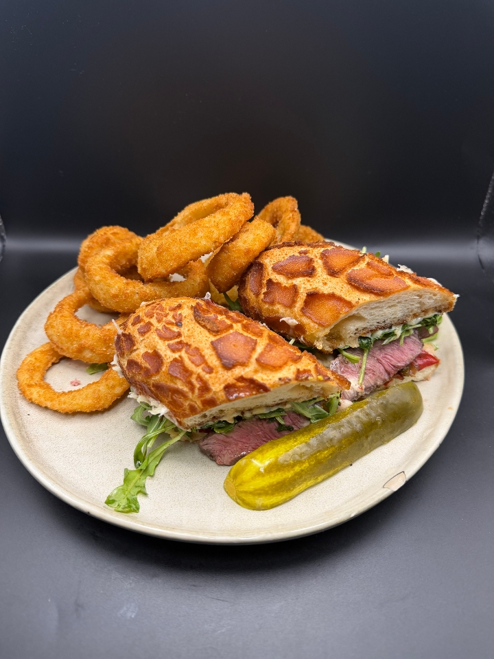 Grilled Steak Sandwich.