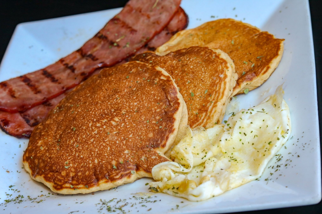 Sweet Potato Pancakes.