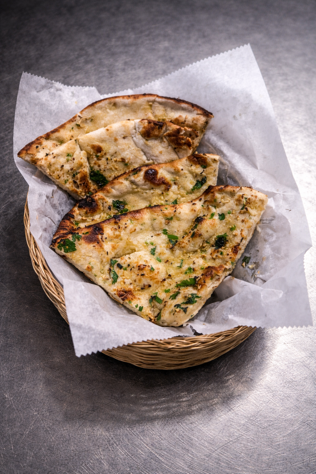 Garlic Naan.
