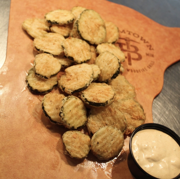 Buttermilk Fried Pickles.