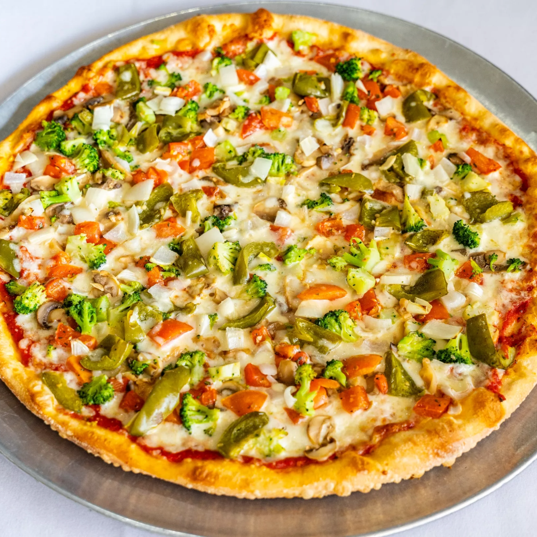 Large Primavera Pizza.