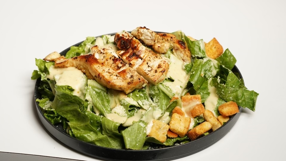 Grilled Chicken Ceasar Salad.