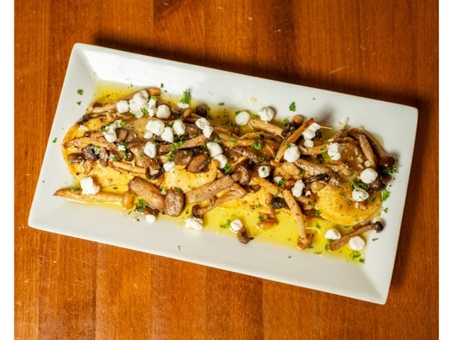 Mushroom Ravioli.