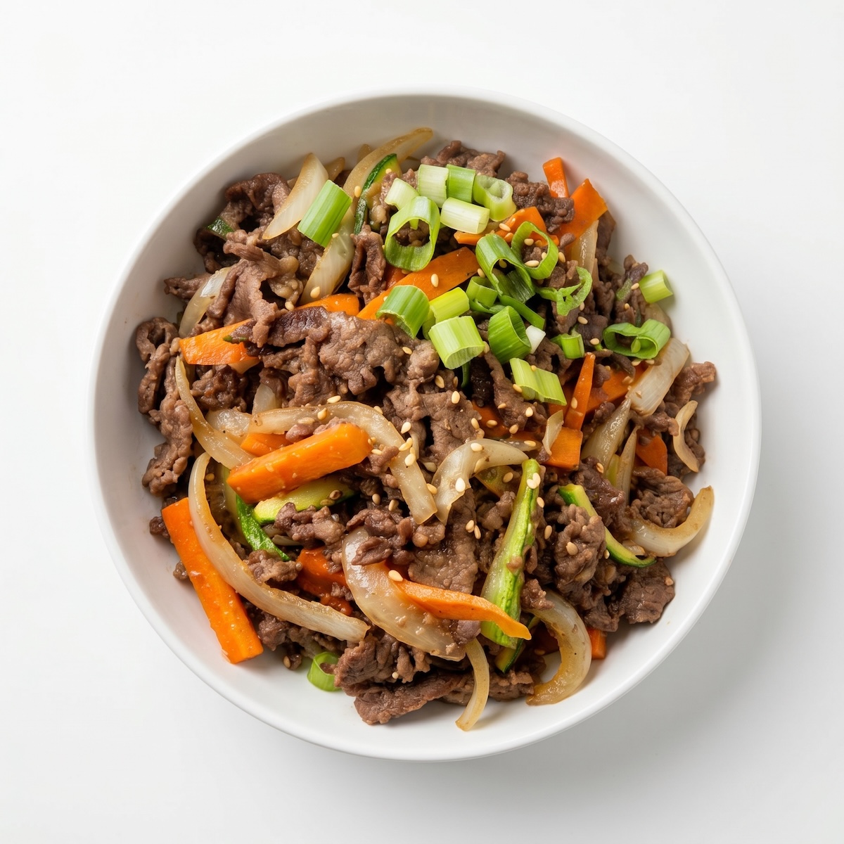 양념불고기 / Bulgogi.