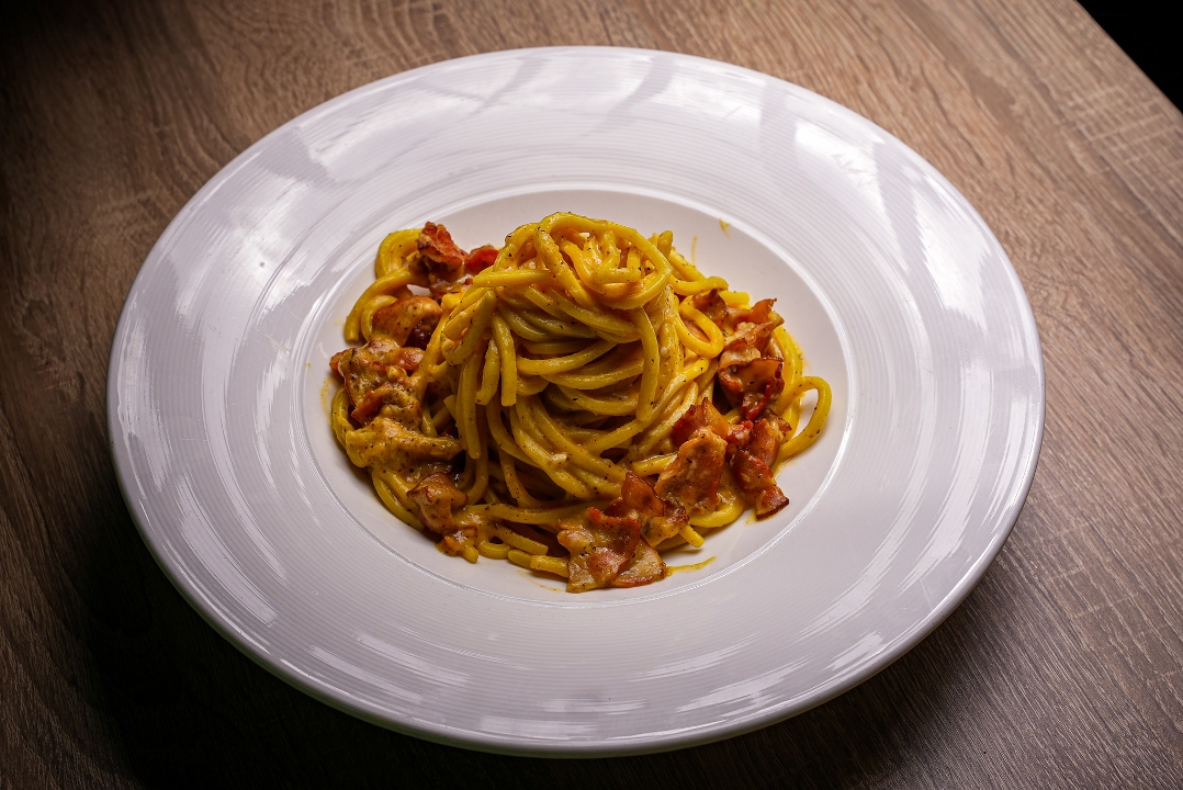 Spaghetti Carbonara.