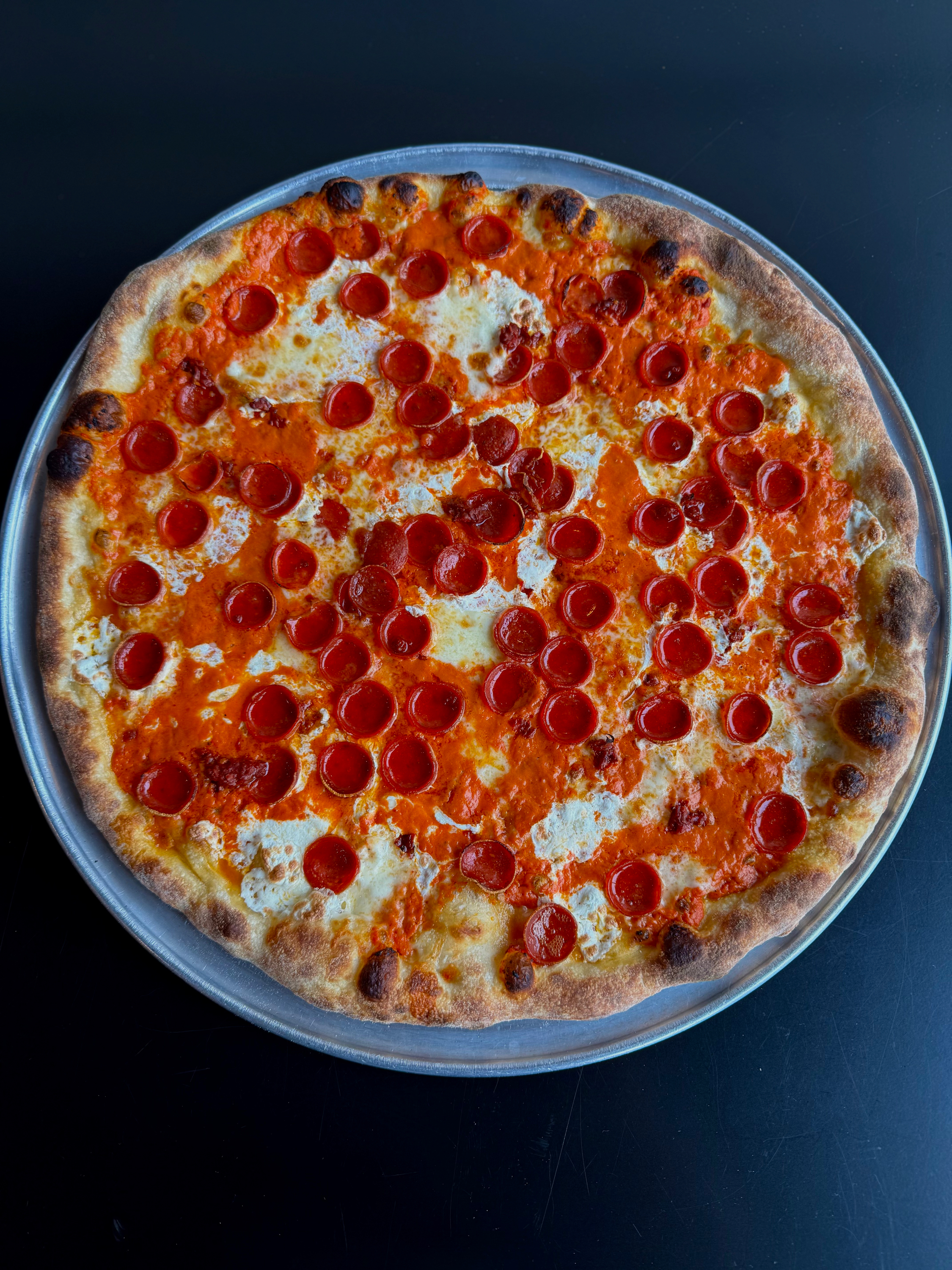 Vodka Roni Pizza.