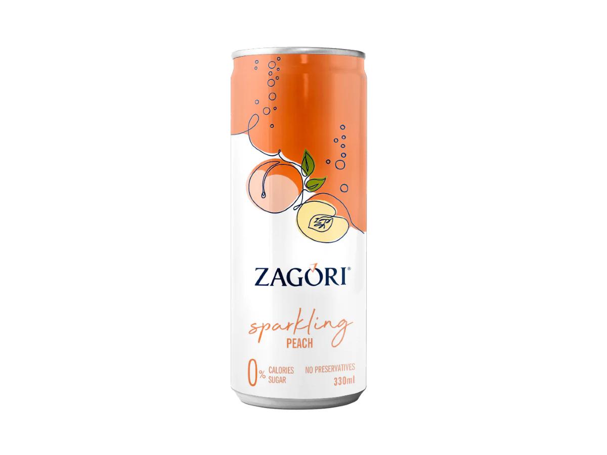 Zagori Sparkling Peach 330 ML.