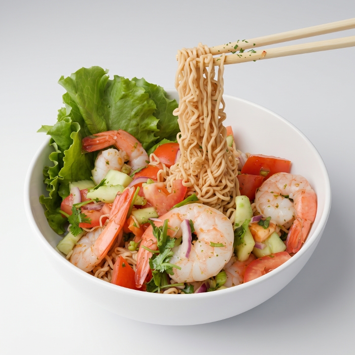 Thai Shrimp Salad.