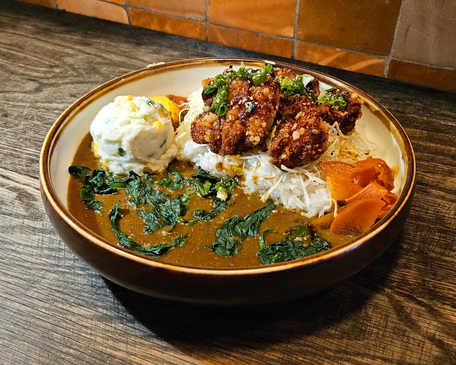 Chicken Curry Plate.