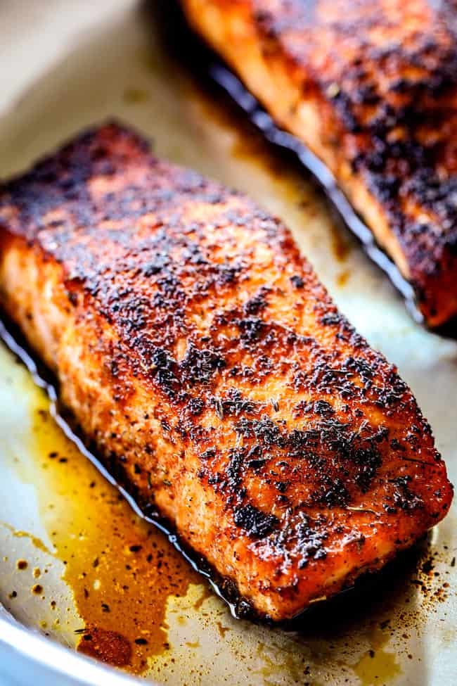 Blackened Salmon.