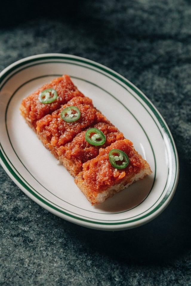 Spicy Tuna Crispy Rice.