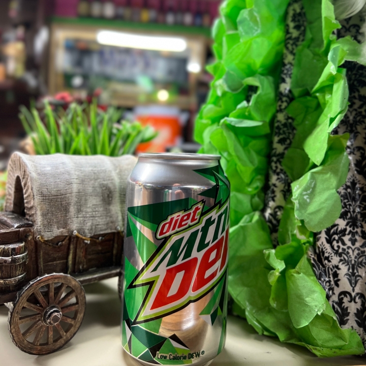 Diet Mtn Dew.