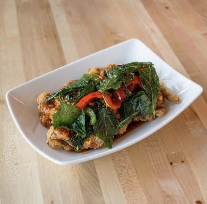 Crispy Duck Basil.