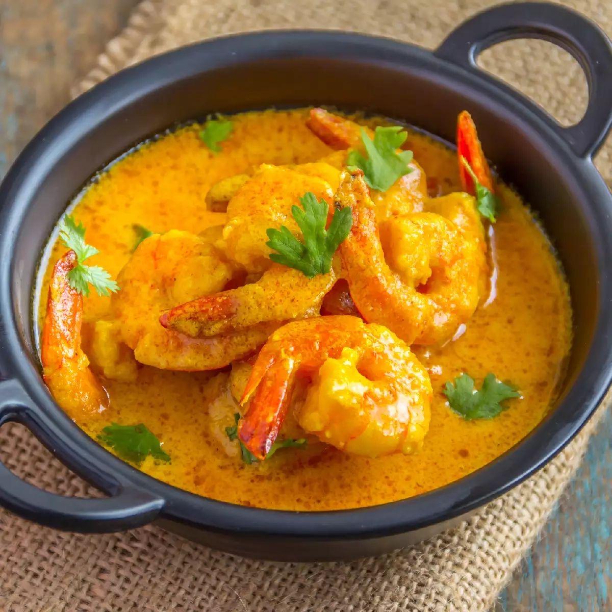 Shrimp Tikka Masala.