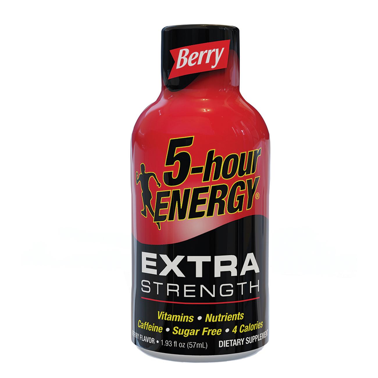 5-Hour ENERGY Shot Extra Strength Berry - 1.93 Fl Oz.