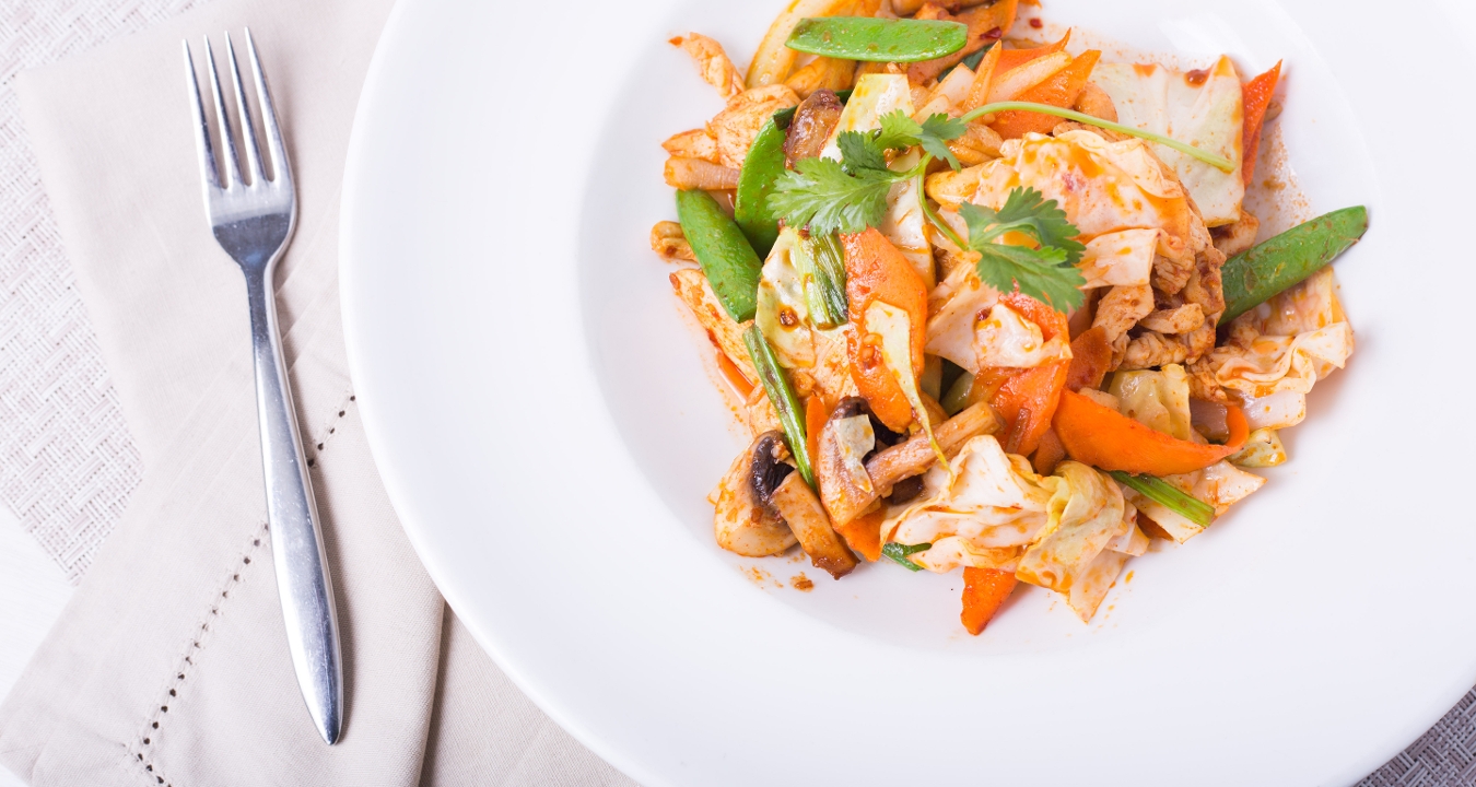 Cashew Chicken.