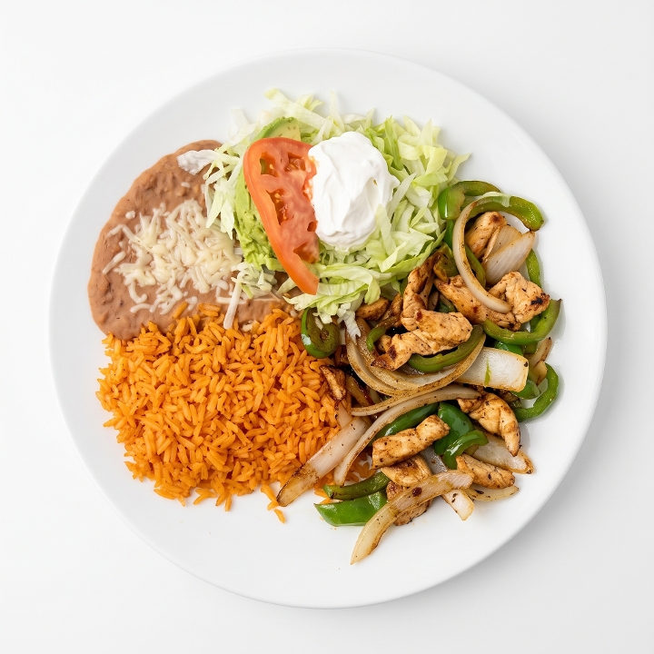 19: Lunch Fajita Vegetarian.
