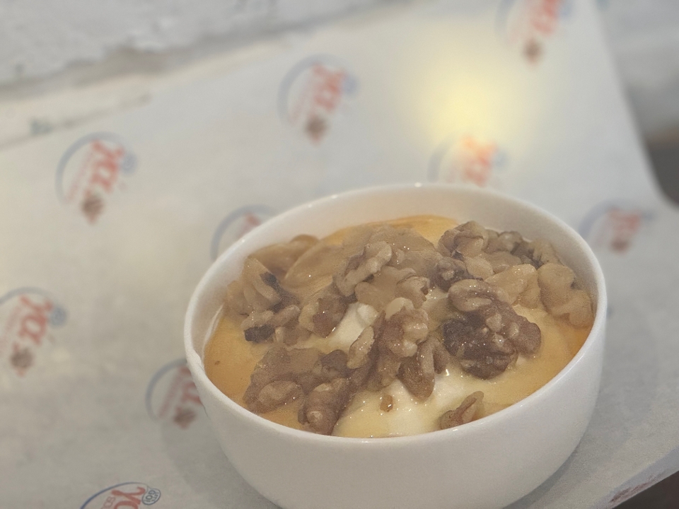 Yogurt w/ Honey & Walnuts.