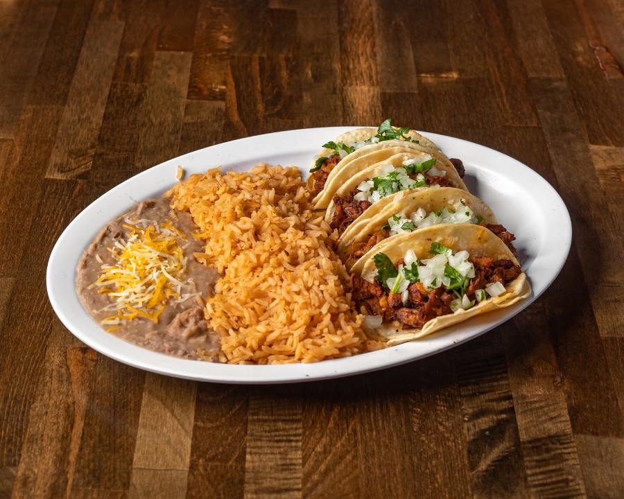 Platillo de tacos.