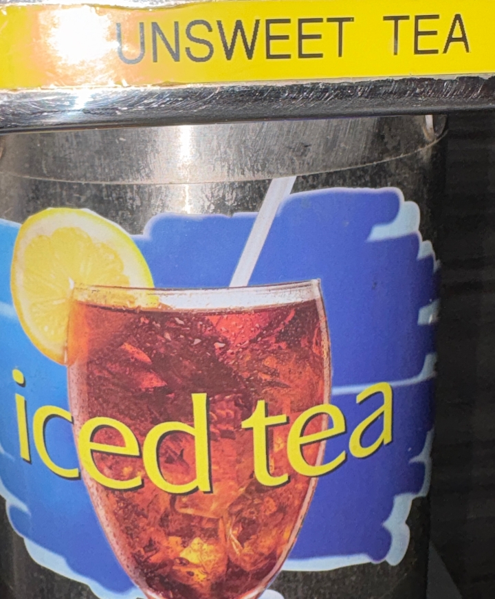 Unsweet Tea.