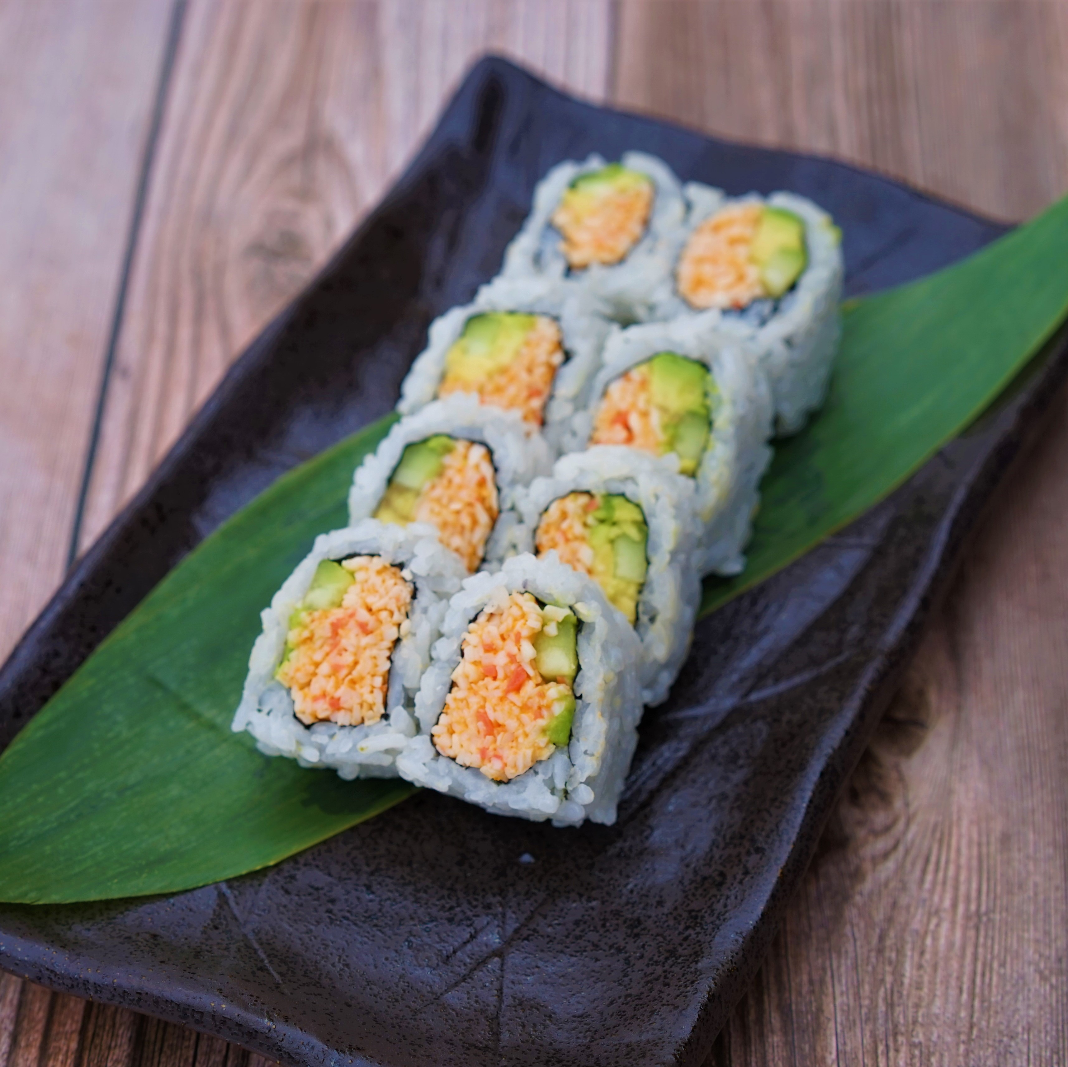 Spicy California roll.