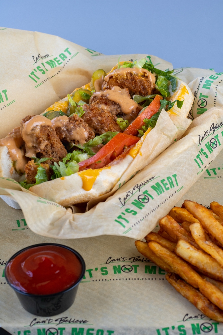 5 PC PO BOY  SHRIMP.