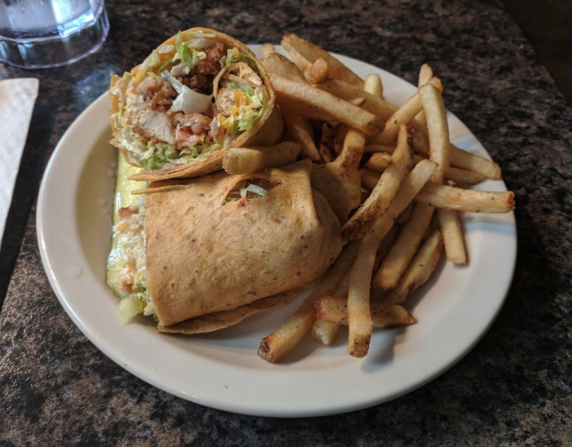 Buffalo Chicken Wrap.