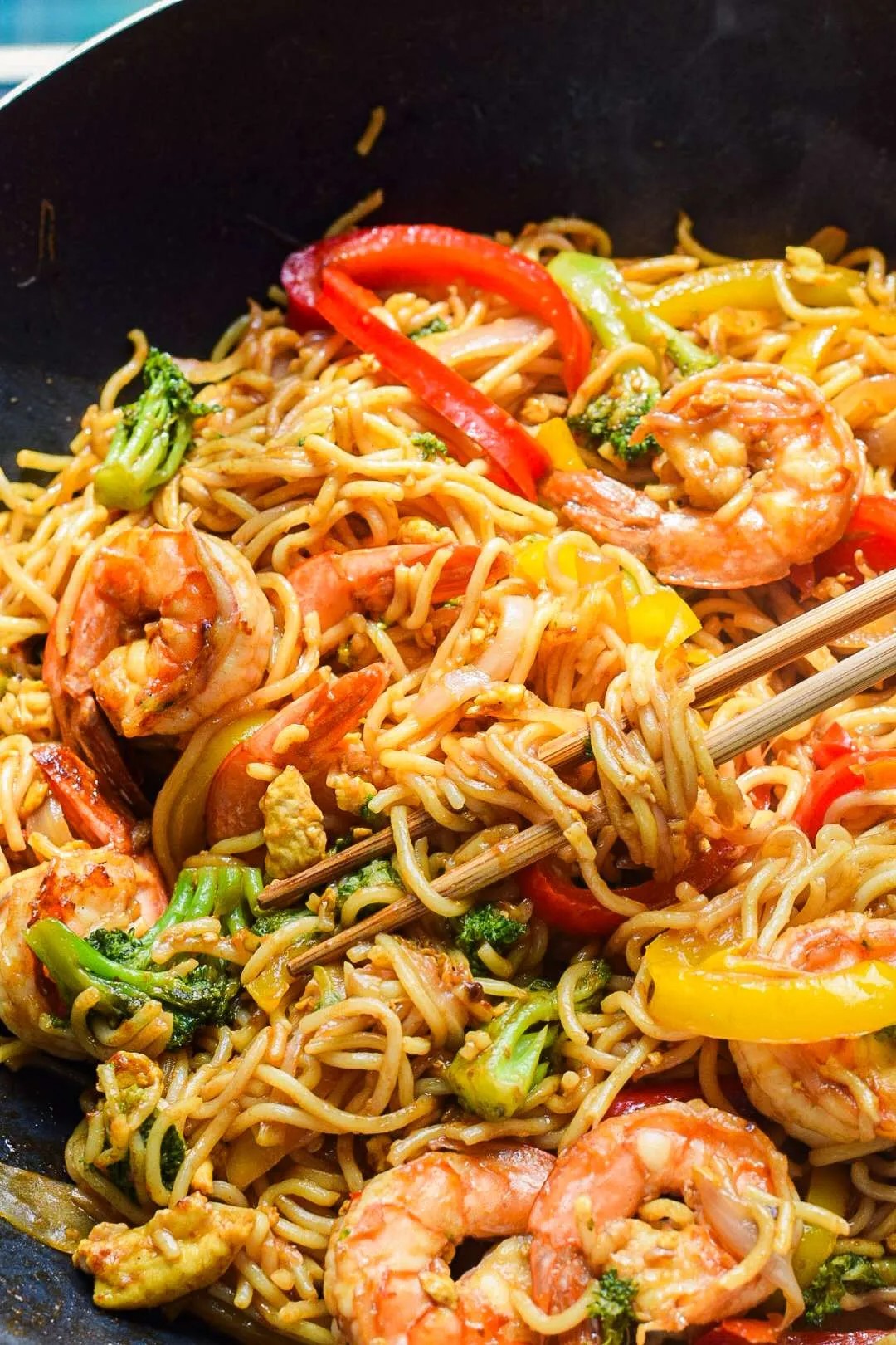 Shrimp Noodles.