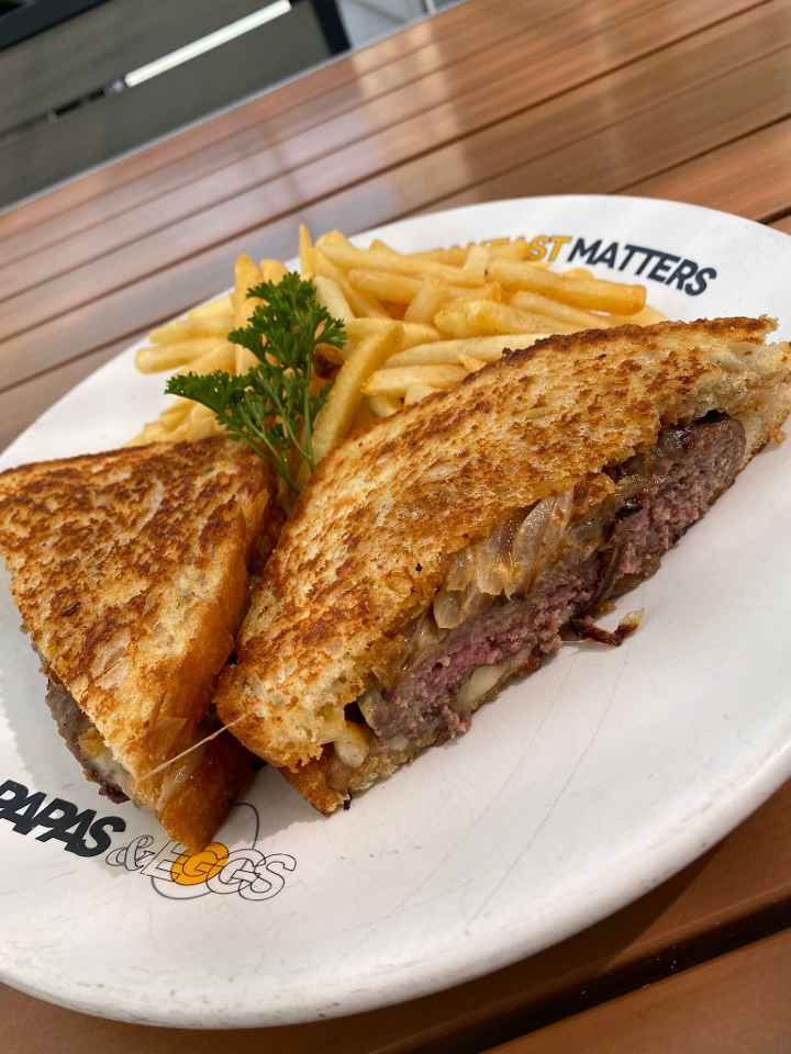 Patty Melt Burger.