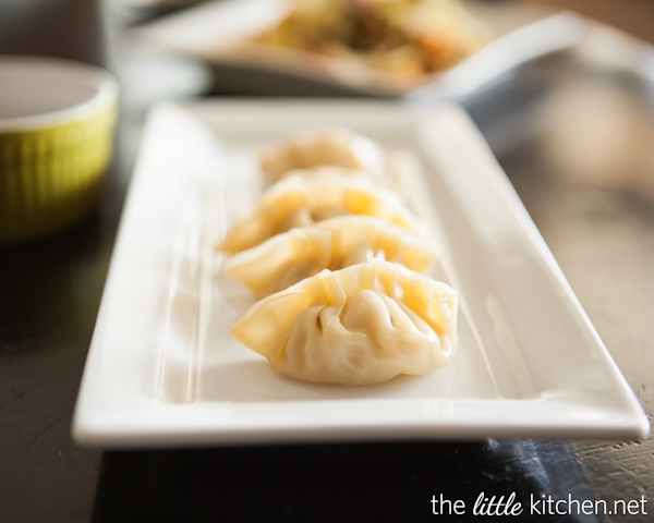 Chicken Pot Stickers Steamed.