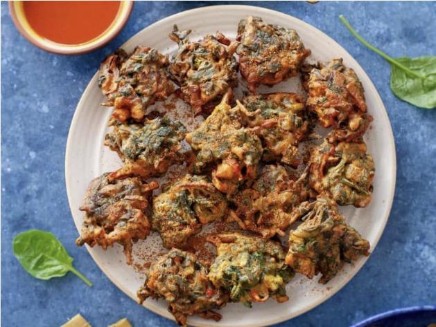 Spinach Pakora - 9$.