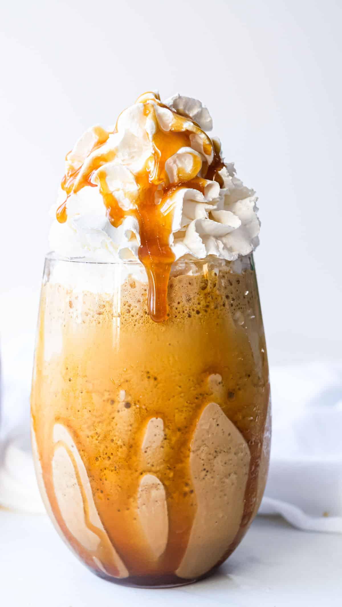 Sea Salt Caramel Frappe.